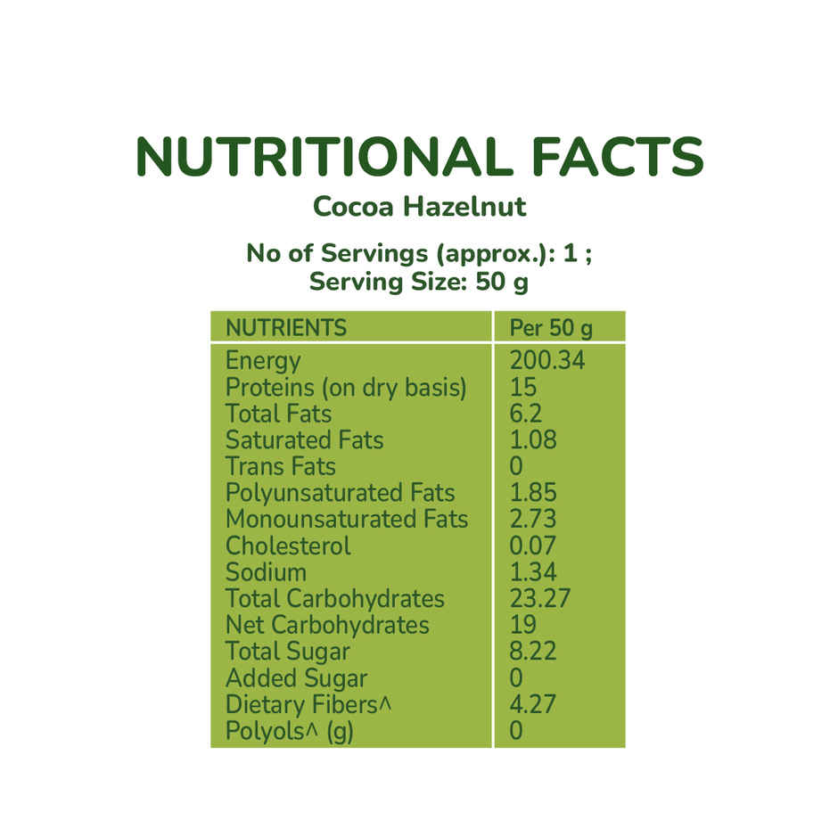 Pluckk Upnourish Orange Cocoa Plant Protein Bar