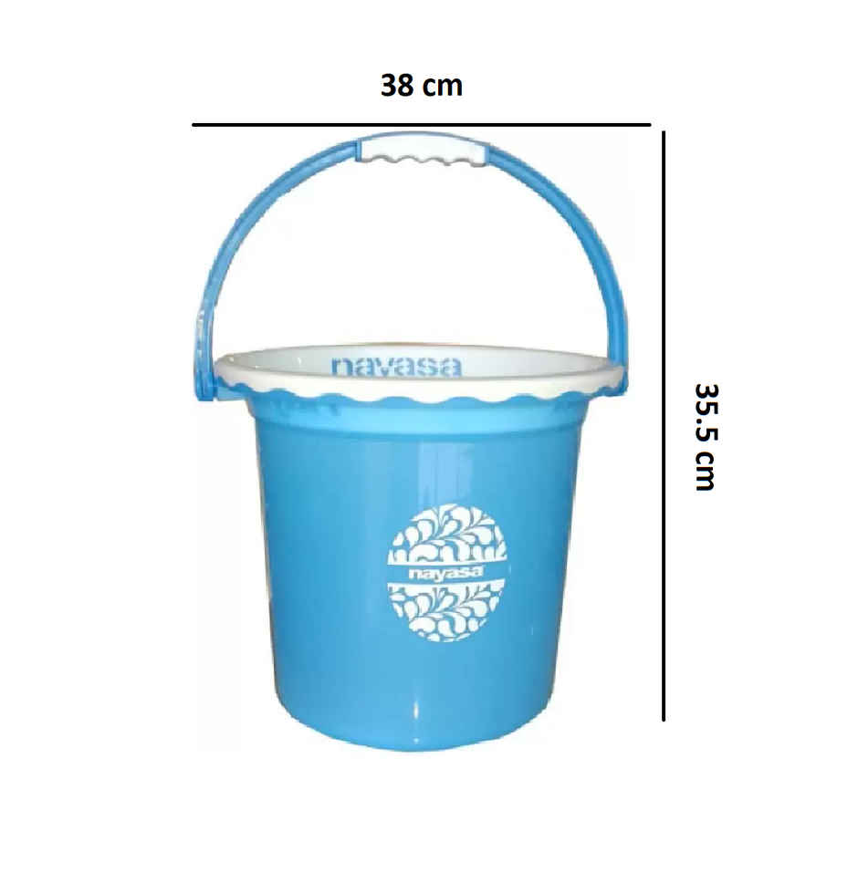 Nayasa Crest Bucket | 13L | Blue