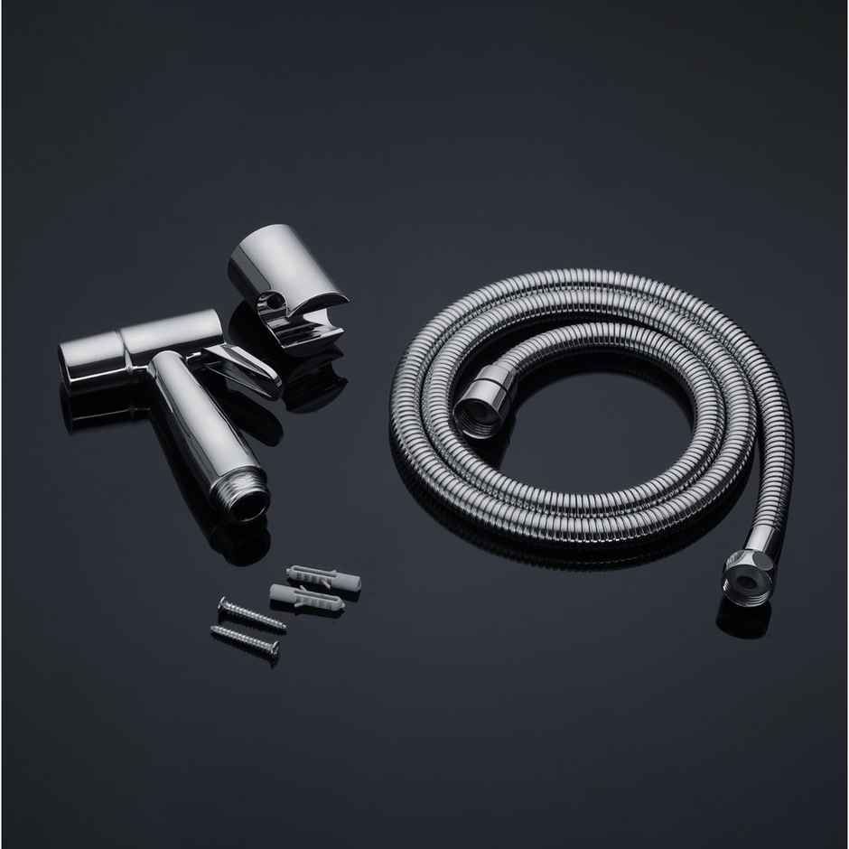 Clayplus Premium Grade Heavy Duty ABS Faucet With Flexible Tube and Wall Hook