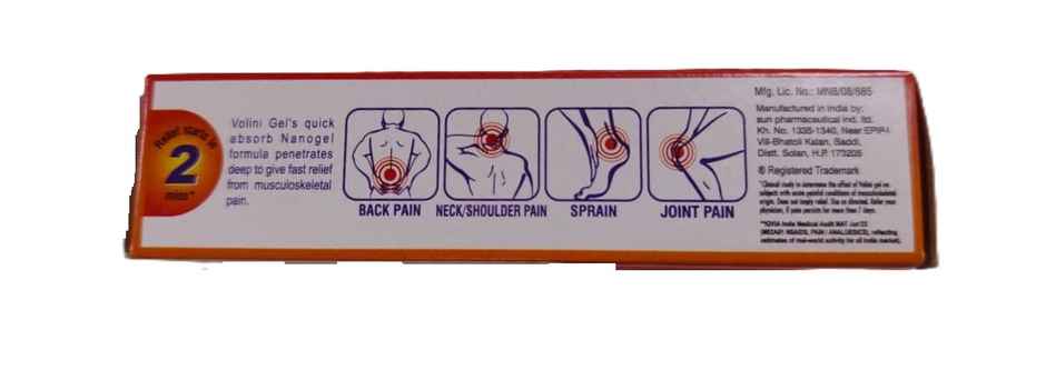 Volini Pain Relief Gel