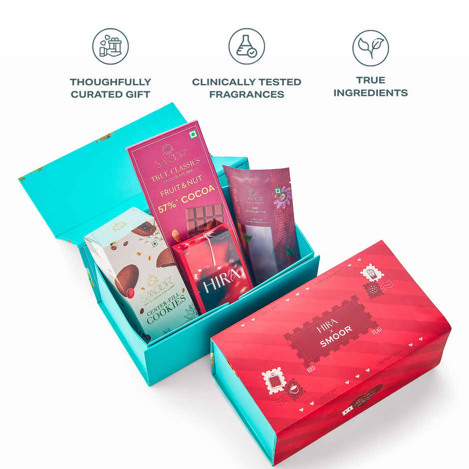 SMOOR x HIRA Premium Chocolate Gift for Her - Bold Edition