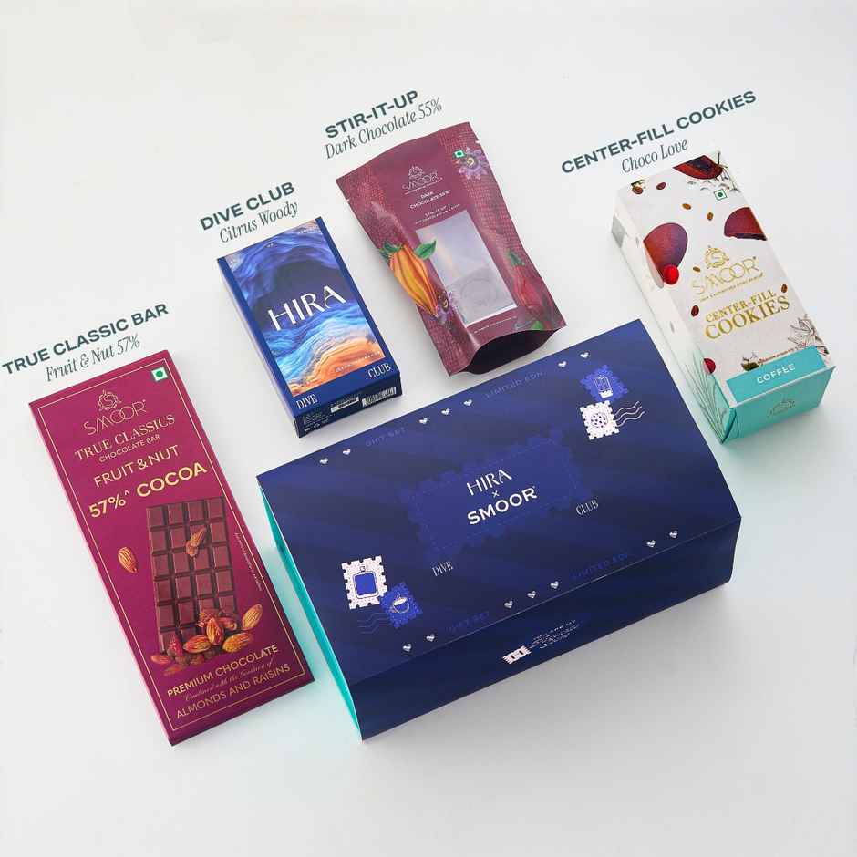 SMOOR x HIRA Premium Chocolate Gift for Him - Confident Edition