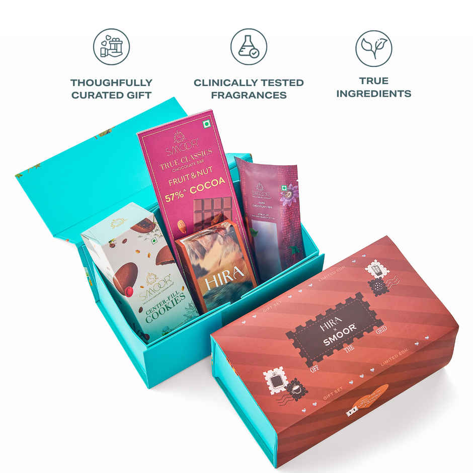 SMOOR x HIRA Premium Chocolate Valentine Gift for Him - Untamed