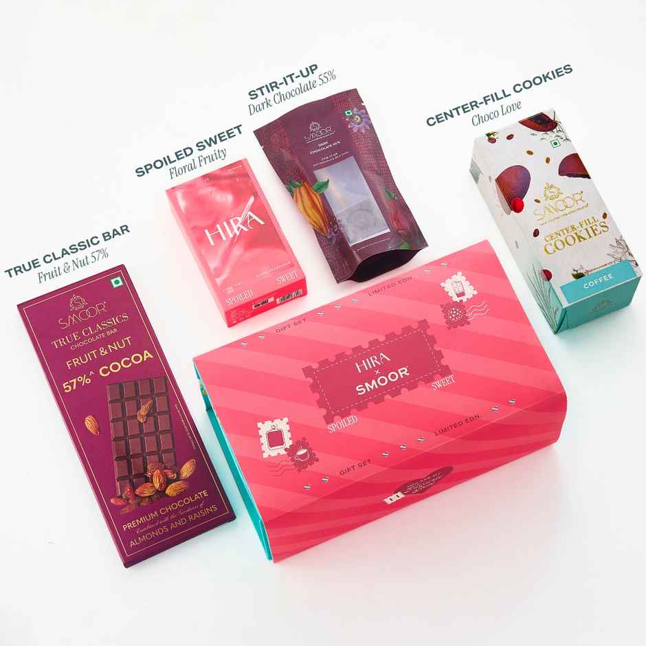 SMOOR x HIRA Premium Chocolate Gift for Her - Sweet Indulgence