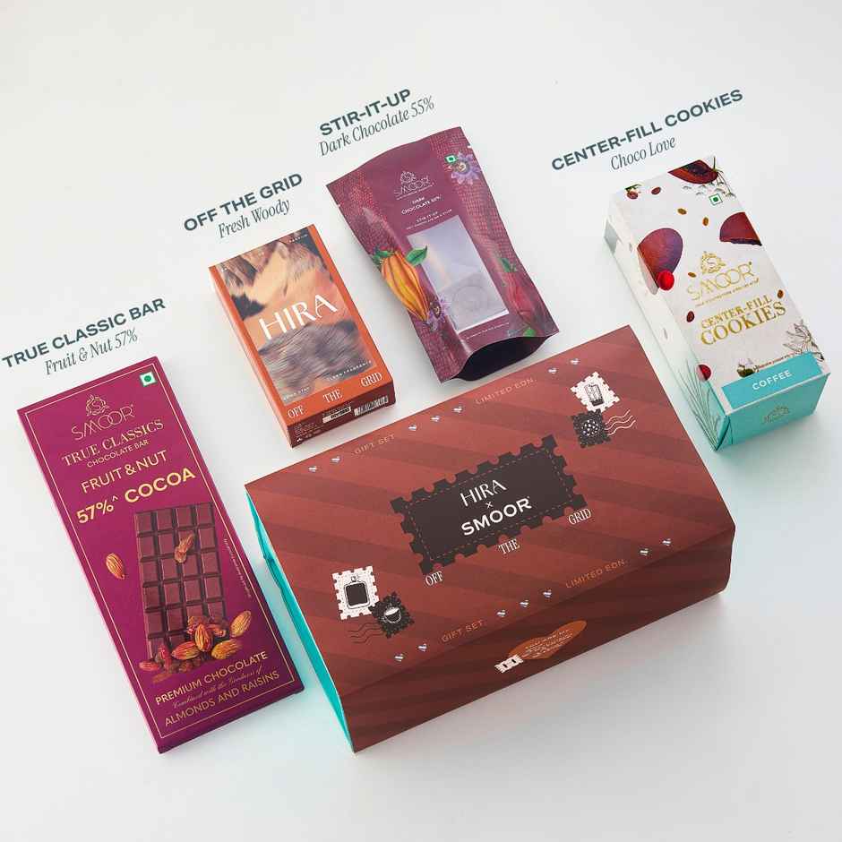 SMOOR x HIRA Premium Chocolate Gift for Him | Untamed