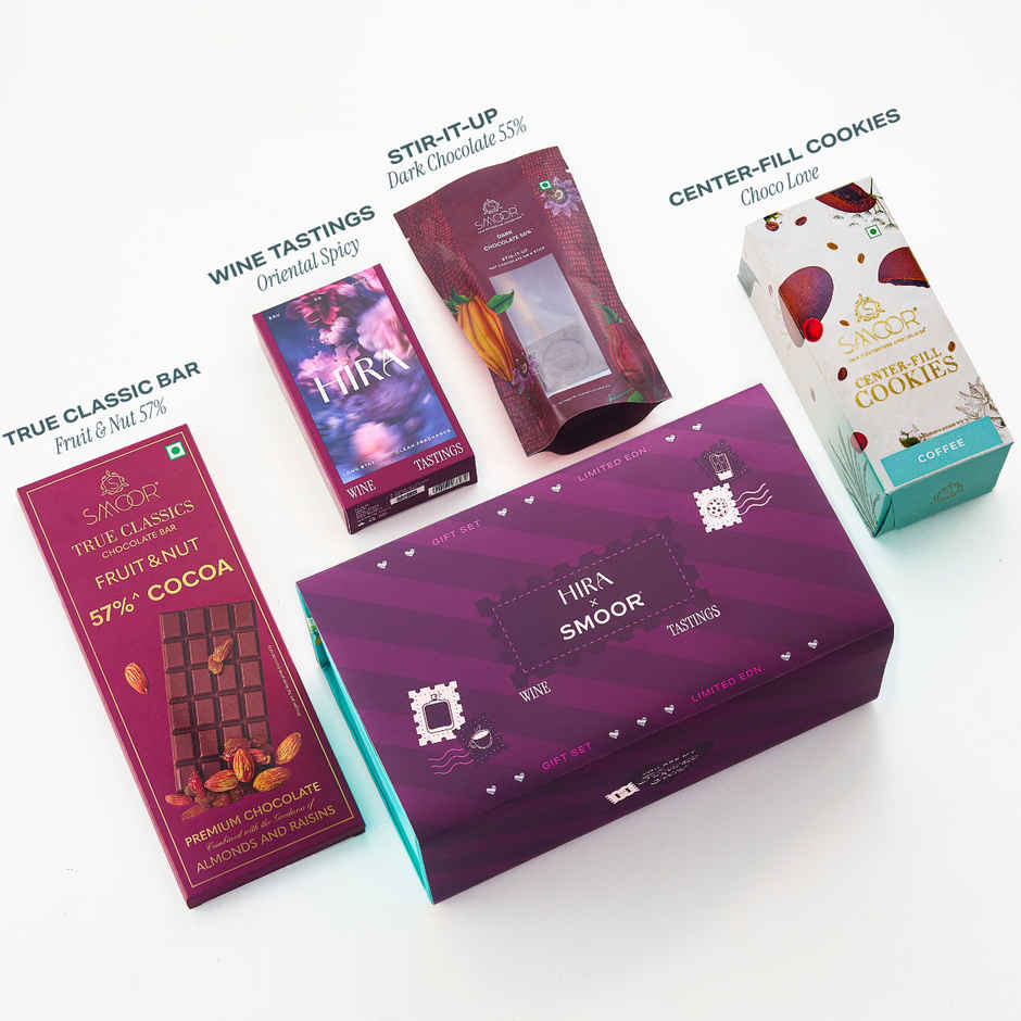 SMOOR x HIRA Premium Chocolate Gift for Her - Noir