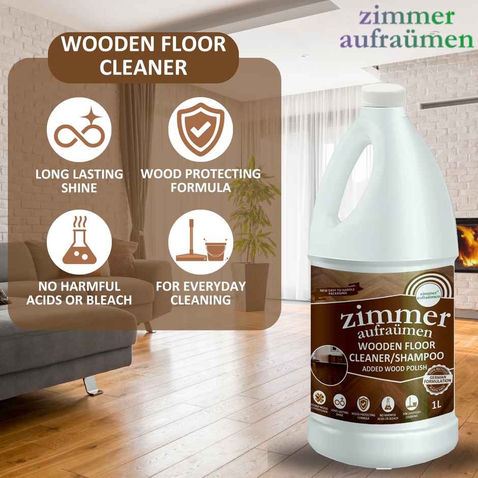 Zimmer Aufraumen Wood Floor Cleaner Liquid | Concentrated
