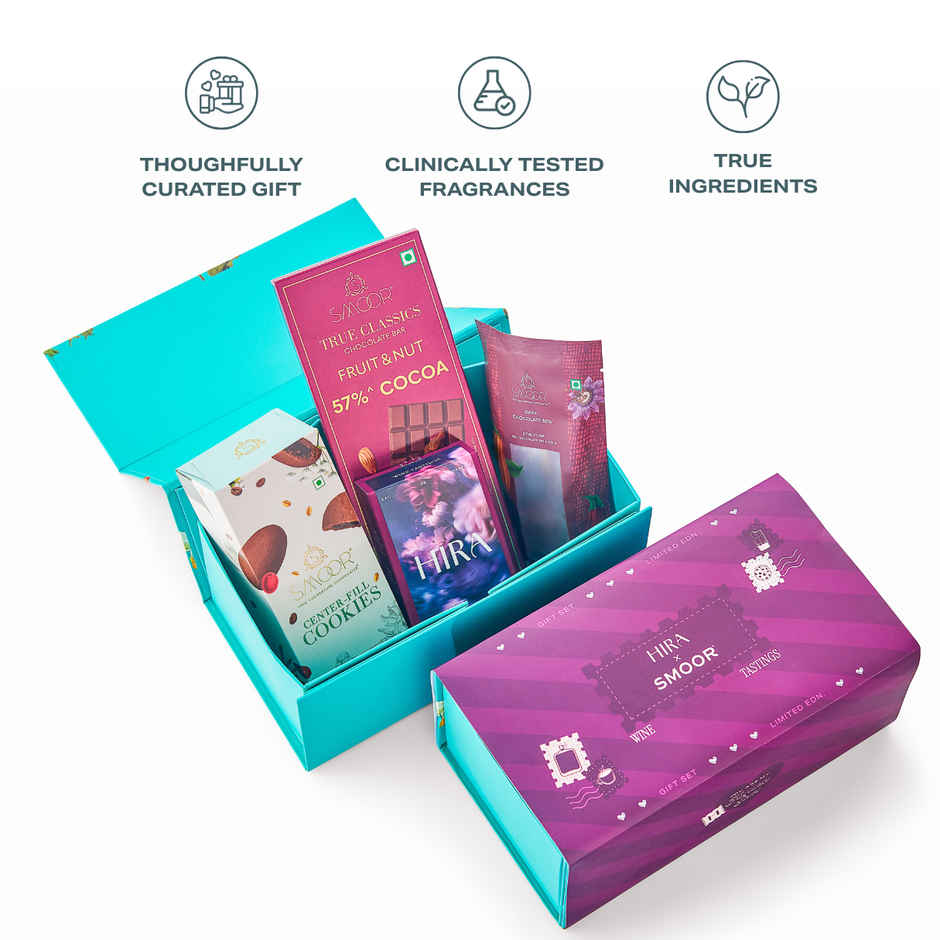 SMOOR x HIRA Mother's Day Perfume Gift (50ml) | Chocolate & Fragrance Gift for Mom