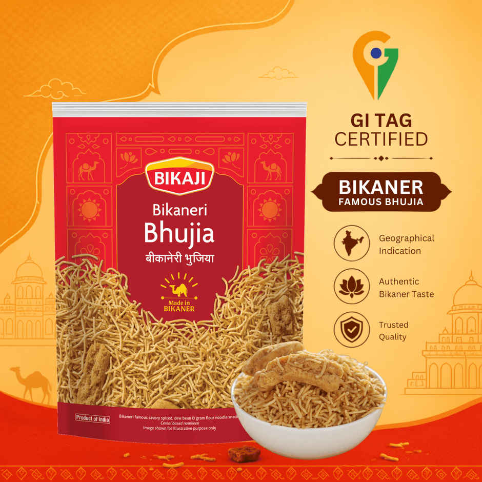 Bikaji Bikaneri Bhujia | Crunchy Savory Snack