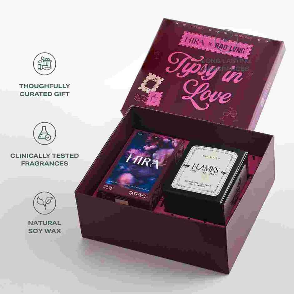 RAD LVNG x HIRA Wine Tastings Perfume Gift (50ml) | Home & Fragrance Gift for Women