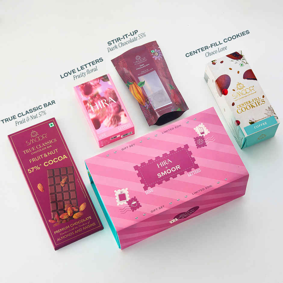 HIRA x SMOOR Premium Chocolate Gift for Her - Love Letters