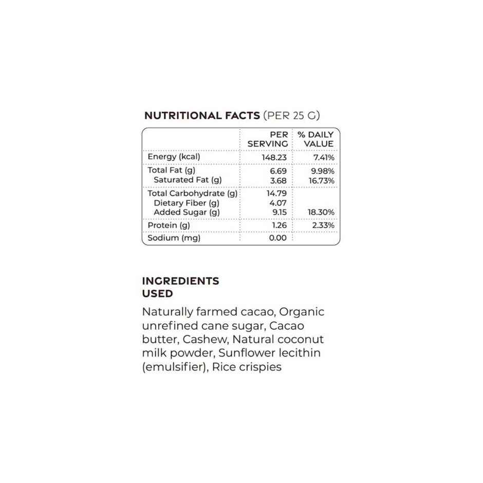 Darkins Mylk Chocolate | Rice Crispies