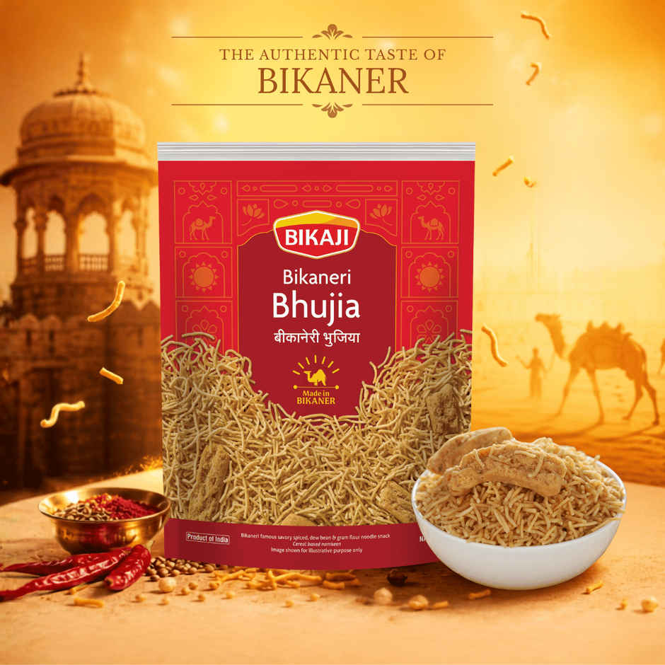 Bikaji Bikaneri Bhujia | Crunchy Savory Snack