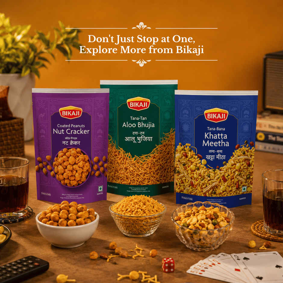 Bikaji Bikaneri Bhujia | Crunchy Savory Snack