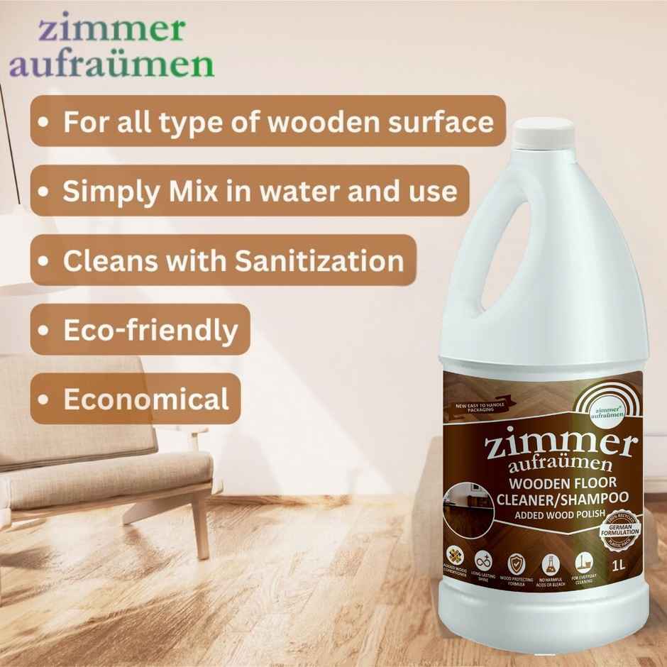 Zimmer Aufraumen Wood Floor Cleaner Liquid | Concentrated