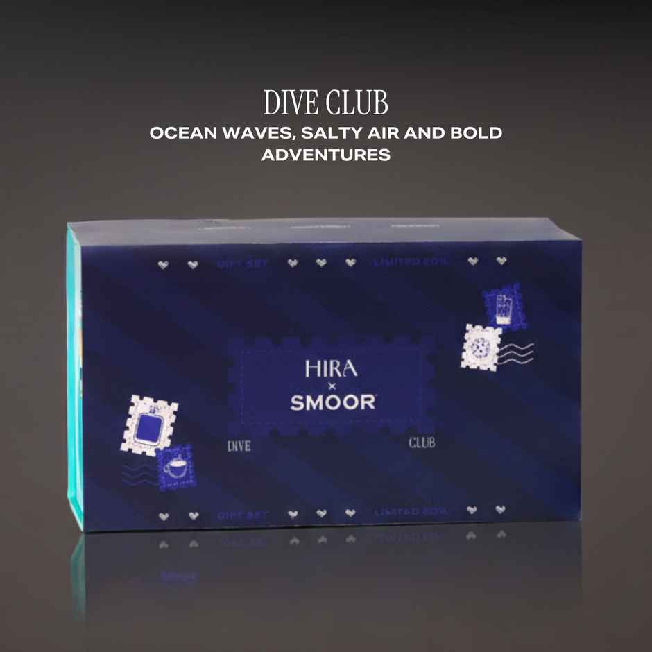 SMOOR x HIRA Perfume Gift (50ml) | Chocolate & Dive Club Fragrance for Men