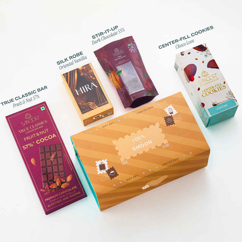 SMOOR x HIRA Premium Chocolate Gift for Her | Graceful Charm