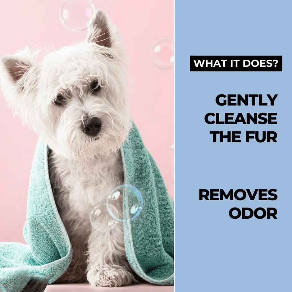 Moe Puppy Rinse Free Dry Shampoo