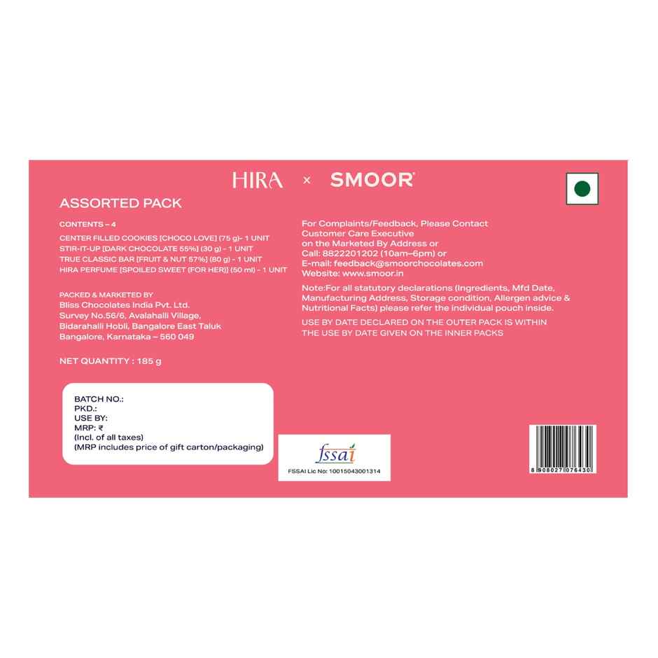 HIRA x SMOOR Premium Chocolate Gift for Her - Spoiled Sweet