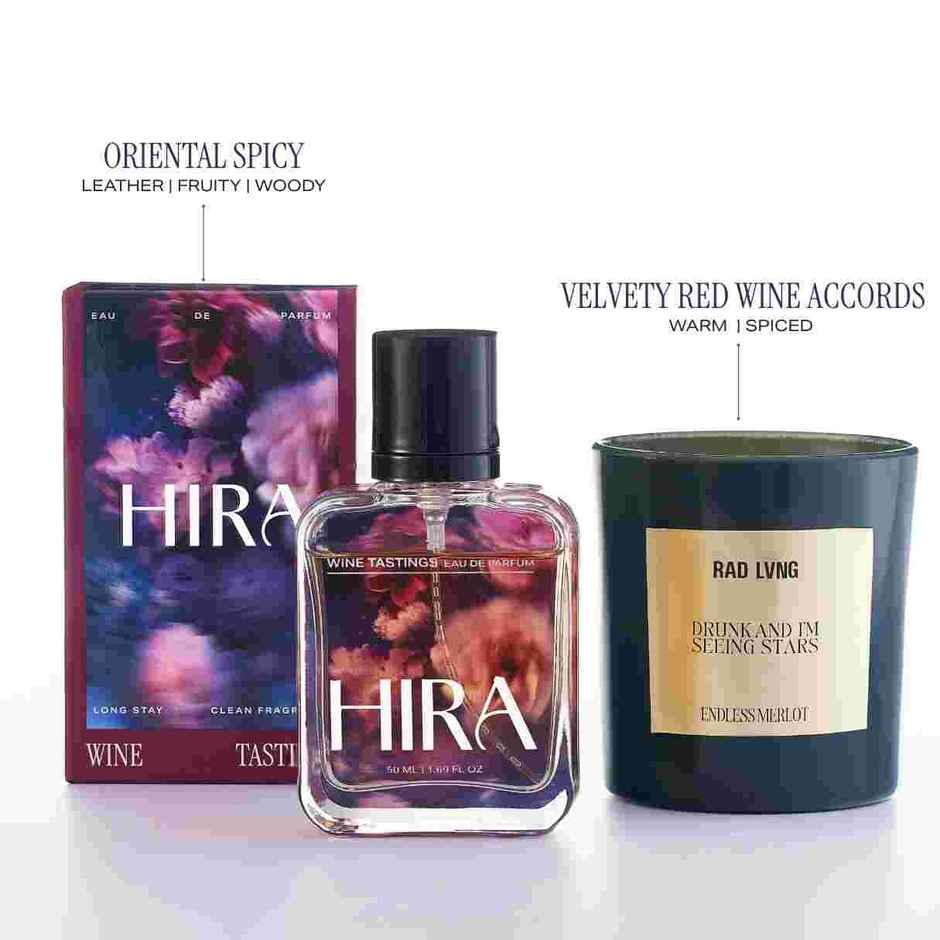 RAD LVNG x HIRA Wine Tastings Perfume Gift (50ml) | Home & Fragrance Gift for Women