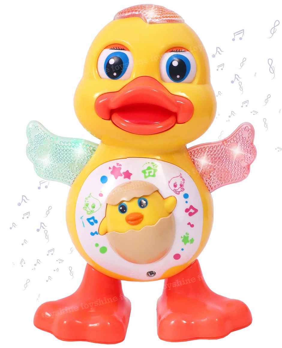 Toyshine Dancing Duck With Music Flashing Lights And Real Dancing Action