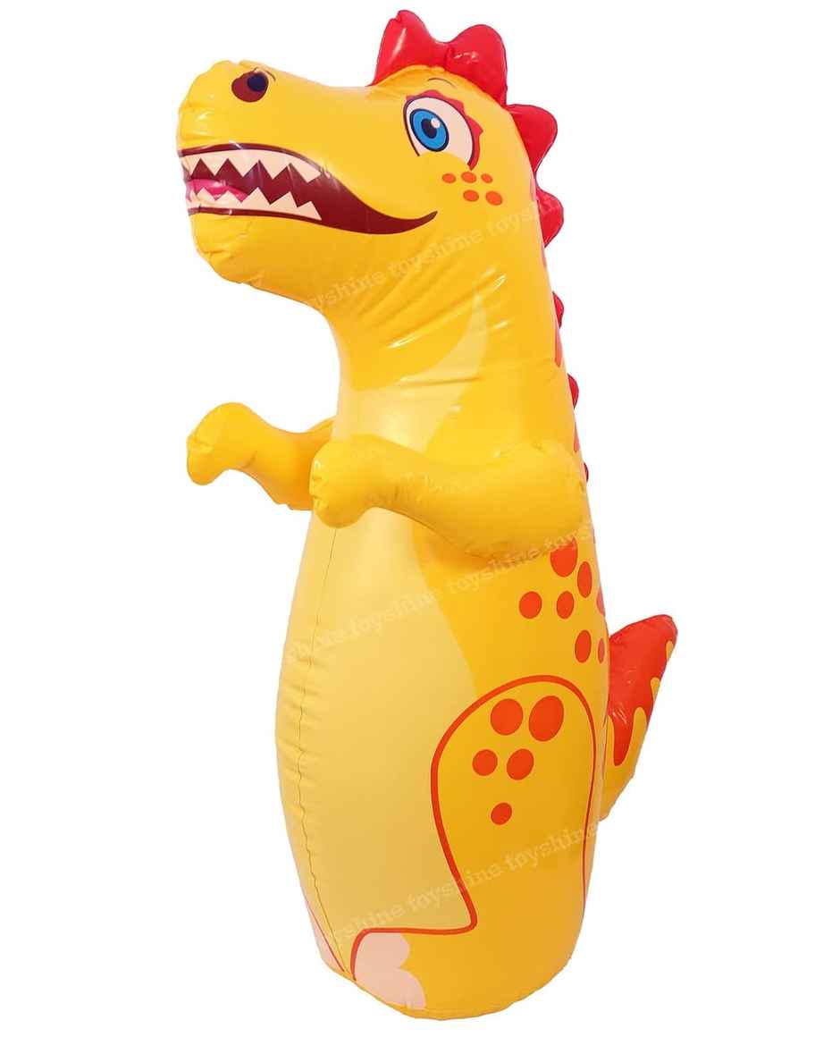 Toyshine Inflatable Dino Boxing Bop Bag for Kids