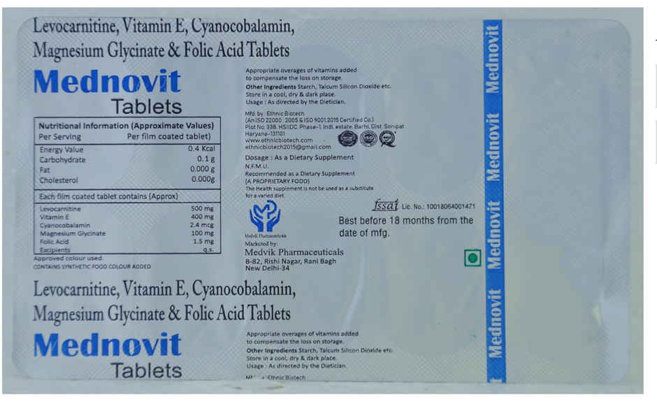 Mednovit Tablet