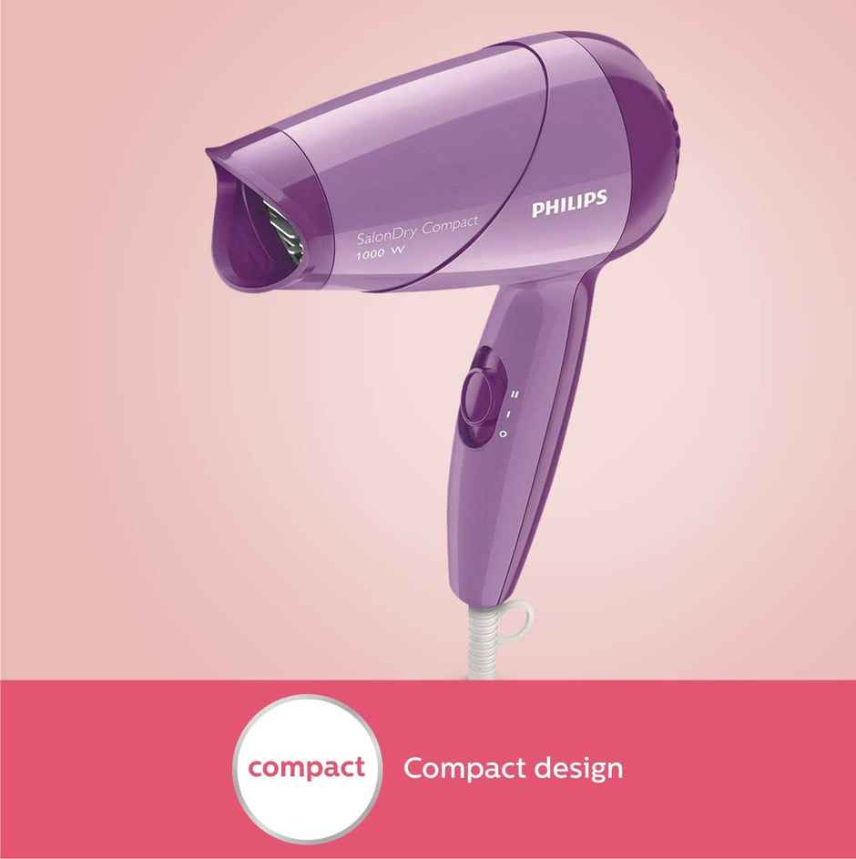 Philips HP8100/46 1000 W Corded Hair Dryer - Advanced Concentrator Technology | Quick-Heat Head