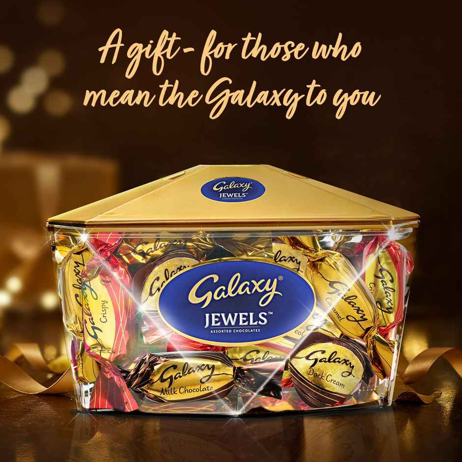 Galaxy Jewels Casket Box | Imported Assorted Chocolates | Premium Giftable Assortment