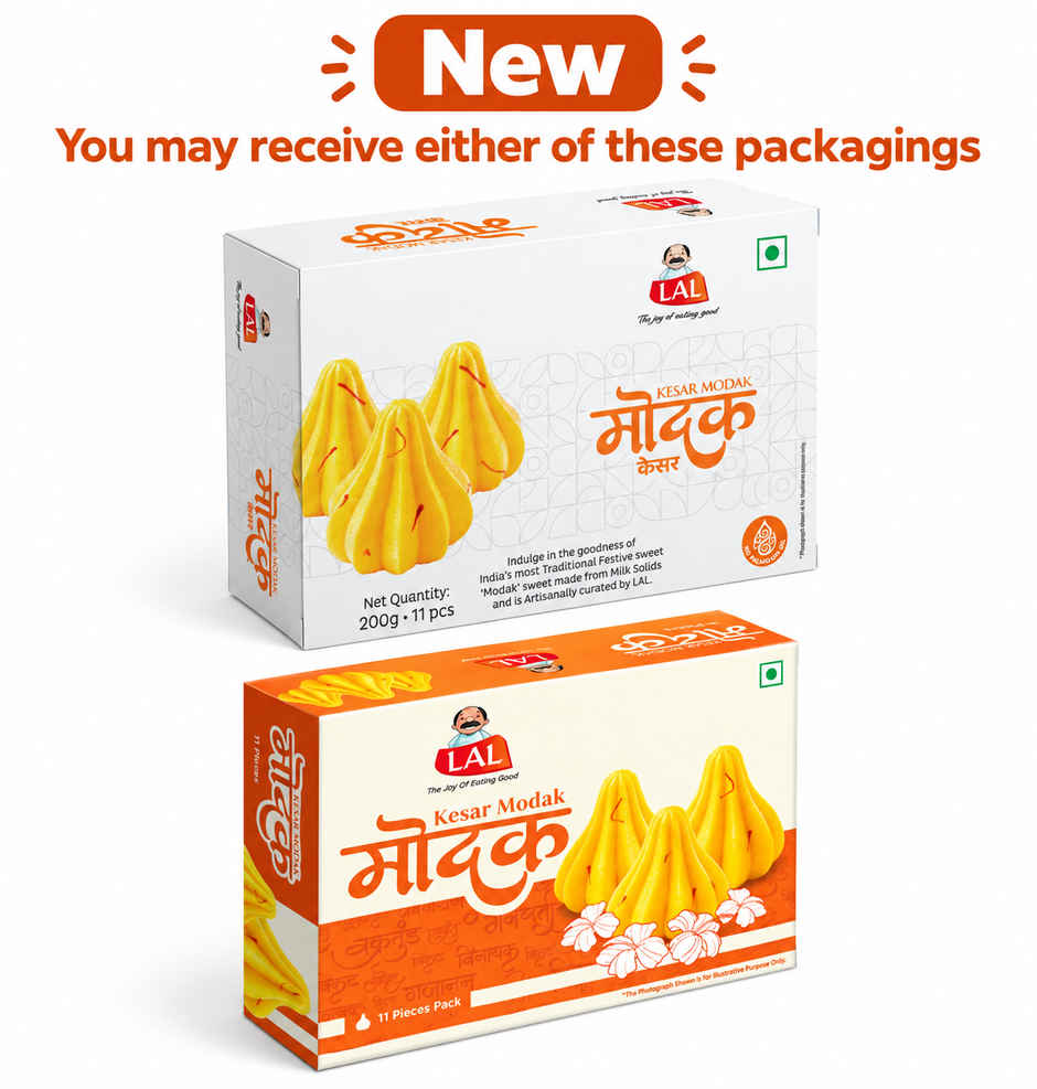 Lal Sweets Kesar Modak