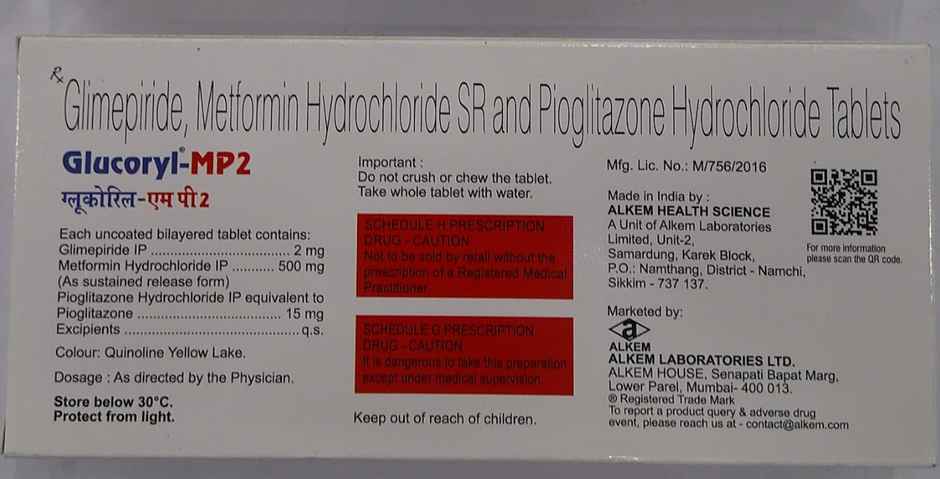 Glucoryl-MP2 Tablet SR