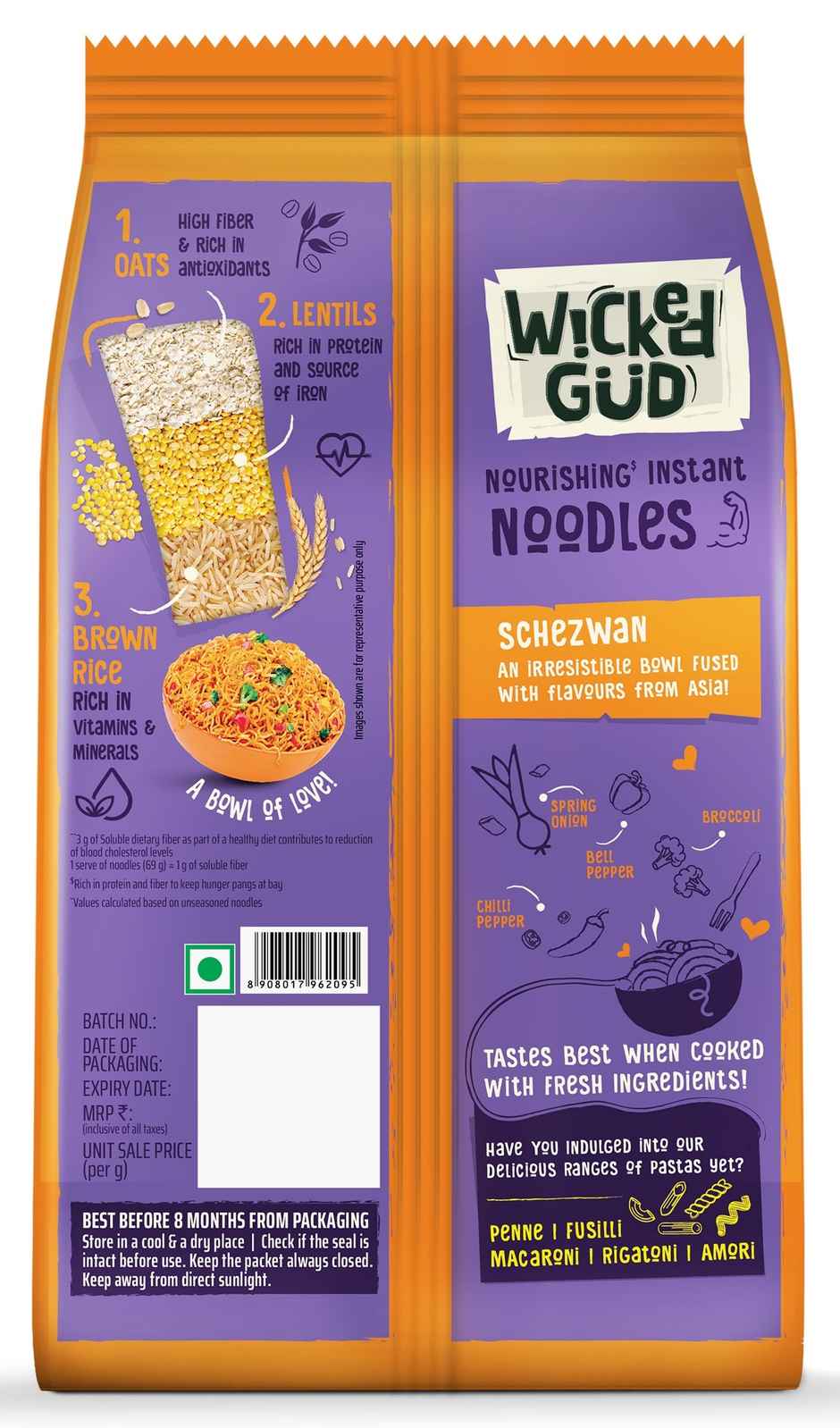 Wickedgud Schezwan Instant Noodles