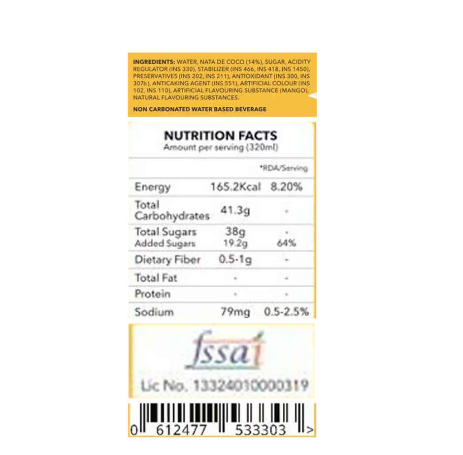 PapaNata Mango with Nata De Coco