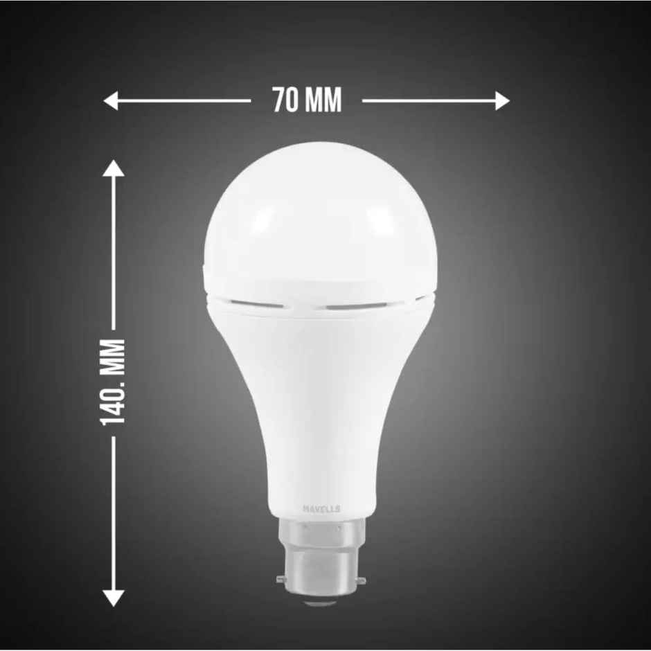 Havells 12W Bulb Cool Day Light | B22 Base Holder