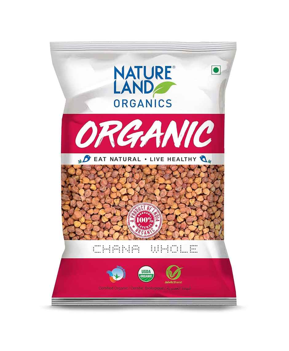 Natureland Organics Kala Chana Whole 
