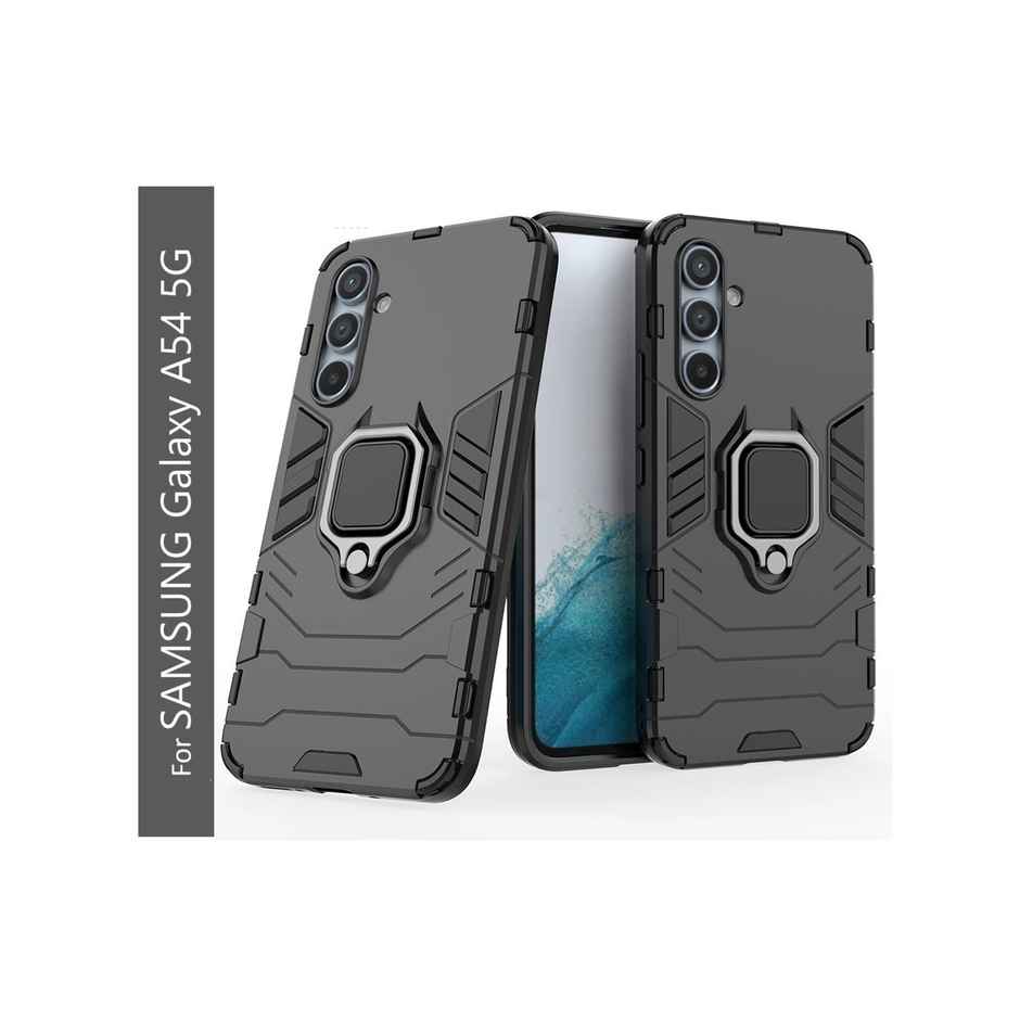 Kwine Case Samsung Galaxy A54 5G Back Cover - Ring Holder Stand Case