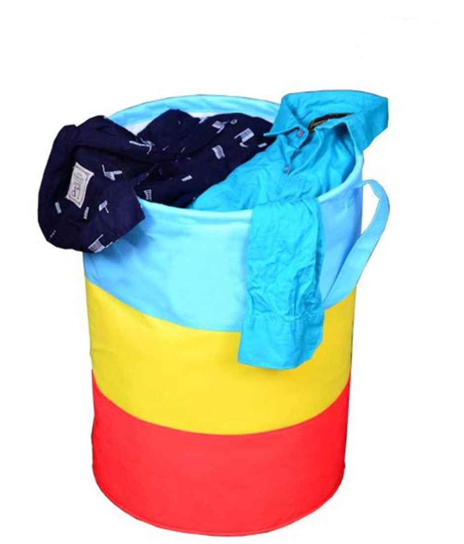 Capsicum Laundry Bag Non Woven Multi Color - 45 Liter