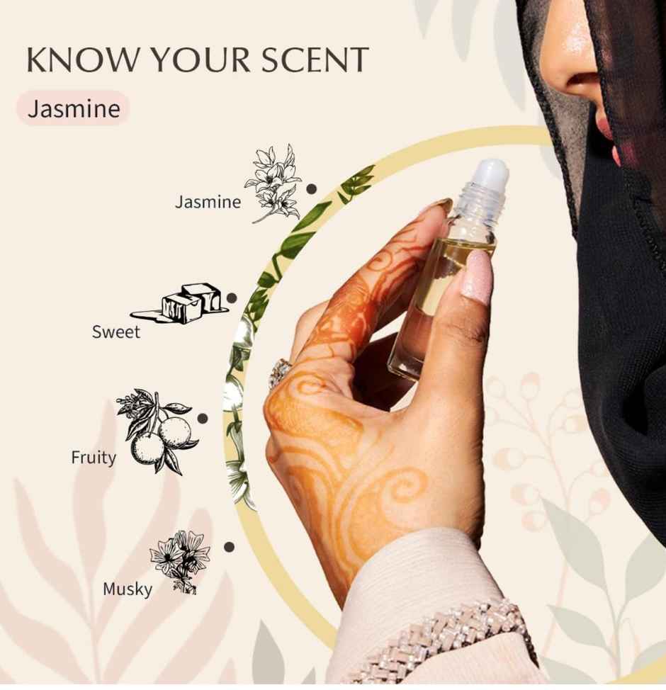 Chandar Jasmine Alcohol Free Attar