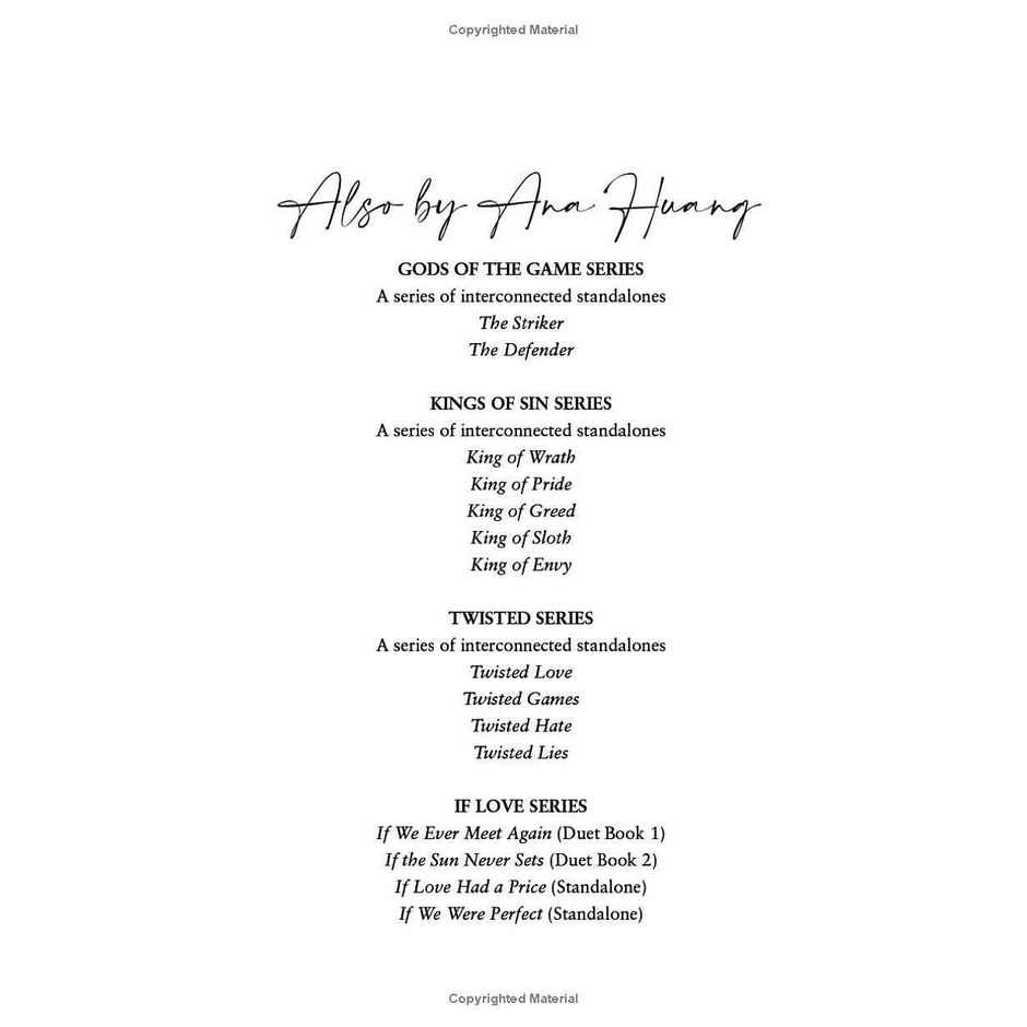 King df Envy By Ana Huang