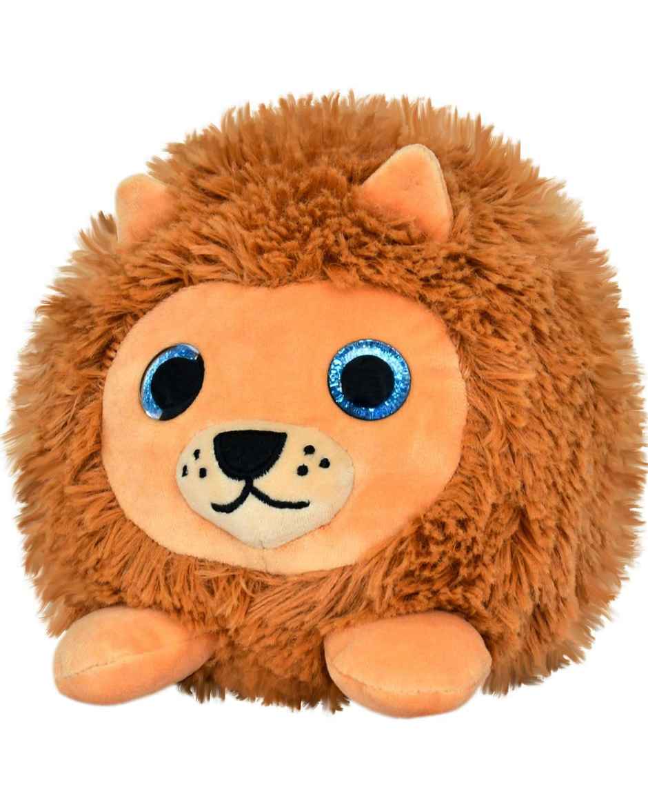 Mirada-14Cm Lion Face Toy - Brown