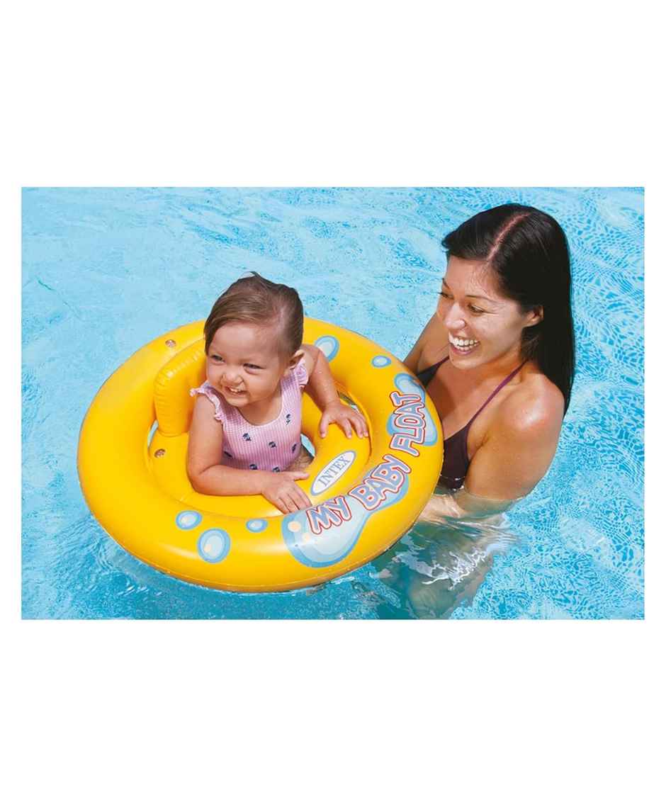 Toyshine My Baby Float Tube (Yellow, 1-2 Years)