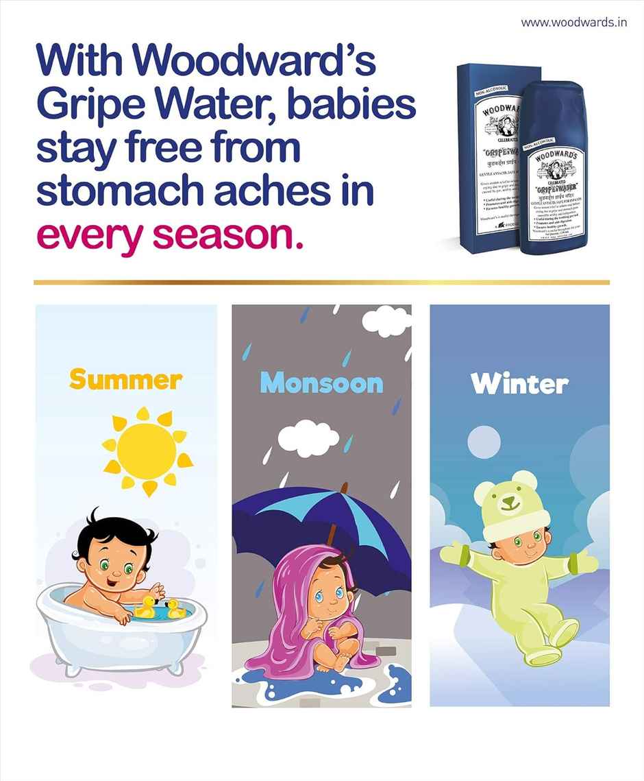 Woodward's Gripe Water Liquid 200mL