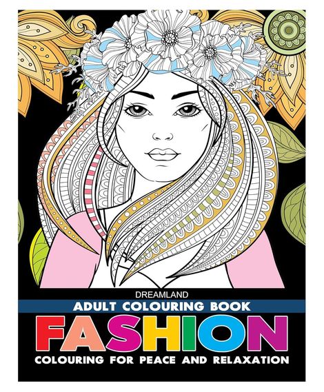 Fashion- Colouring Book for Adults