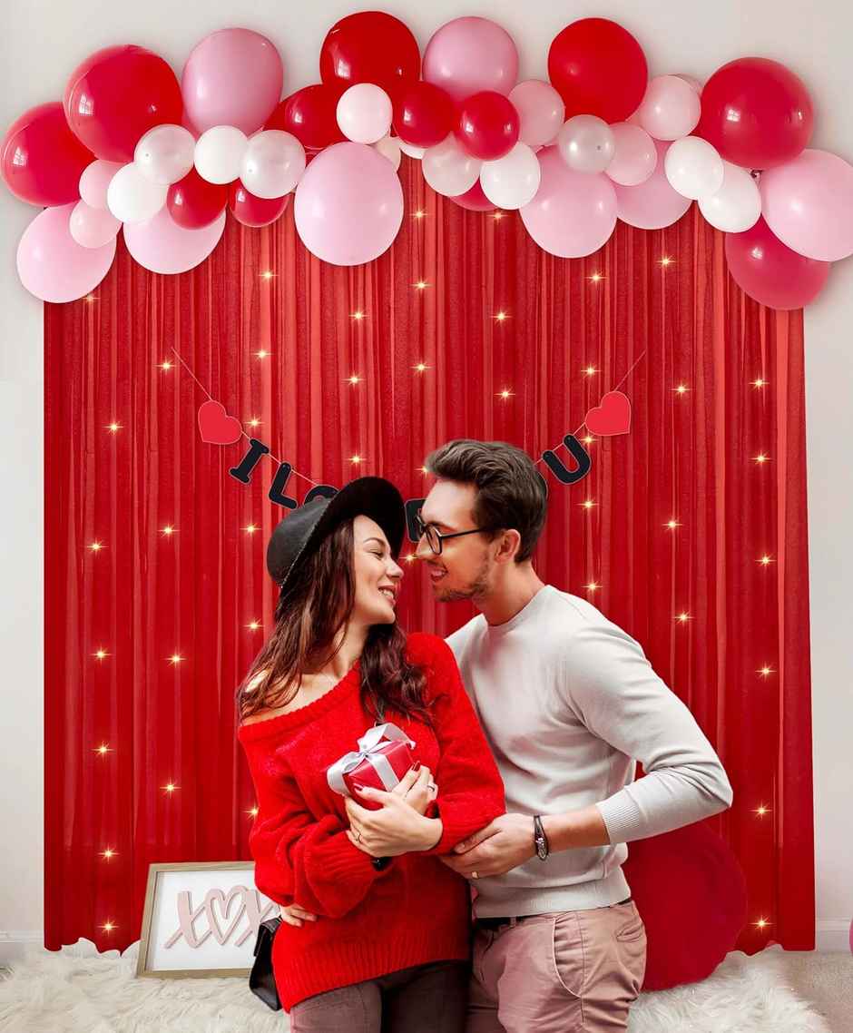 I Love You Red & Pink Balloon for Decoration | Special You