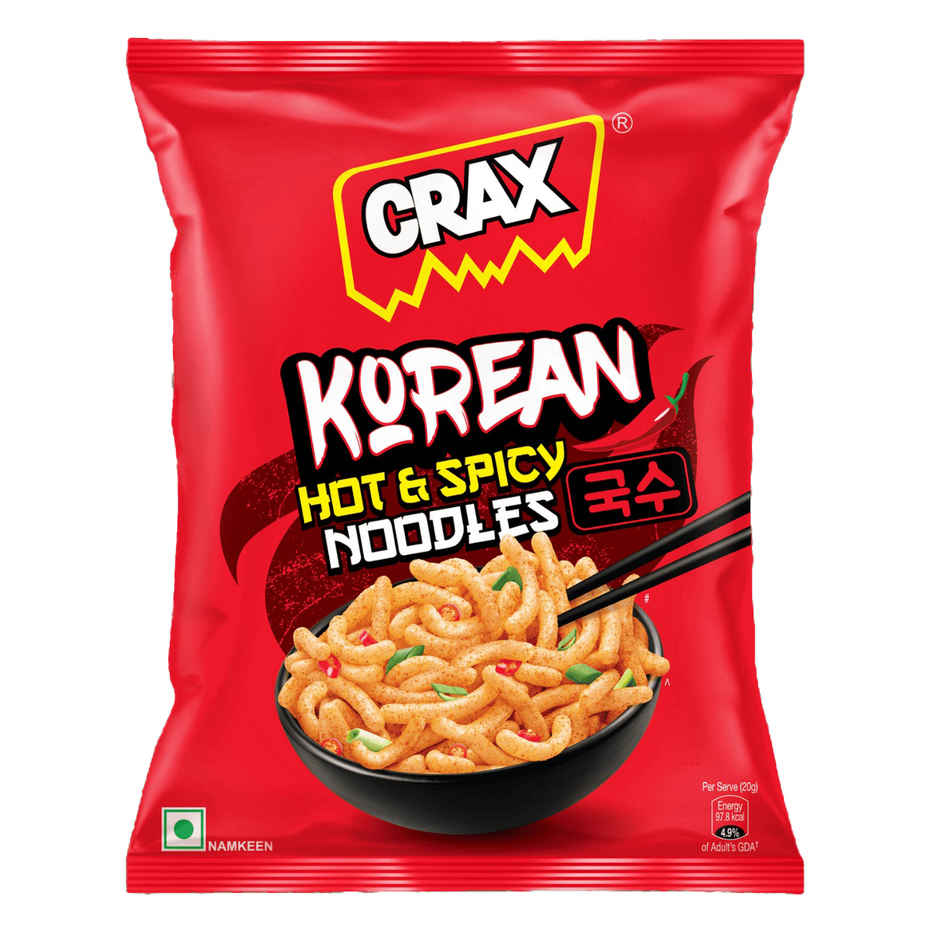 Crax Korean Ramen Noodle Puff Chips Combo 