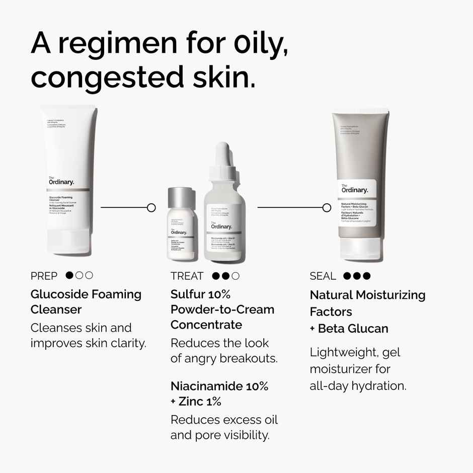 The Ordinary Sulfur 10% Powder-to-Cream Concentrate - IN