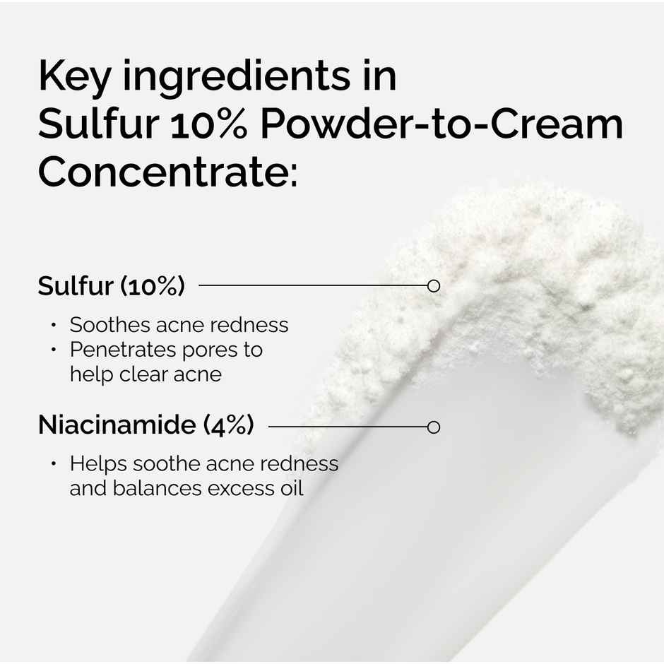 The Ordinary Sulfur 10% Powder-to-Cream Concentrate - IN