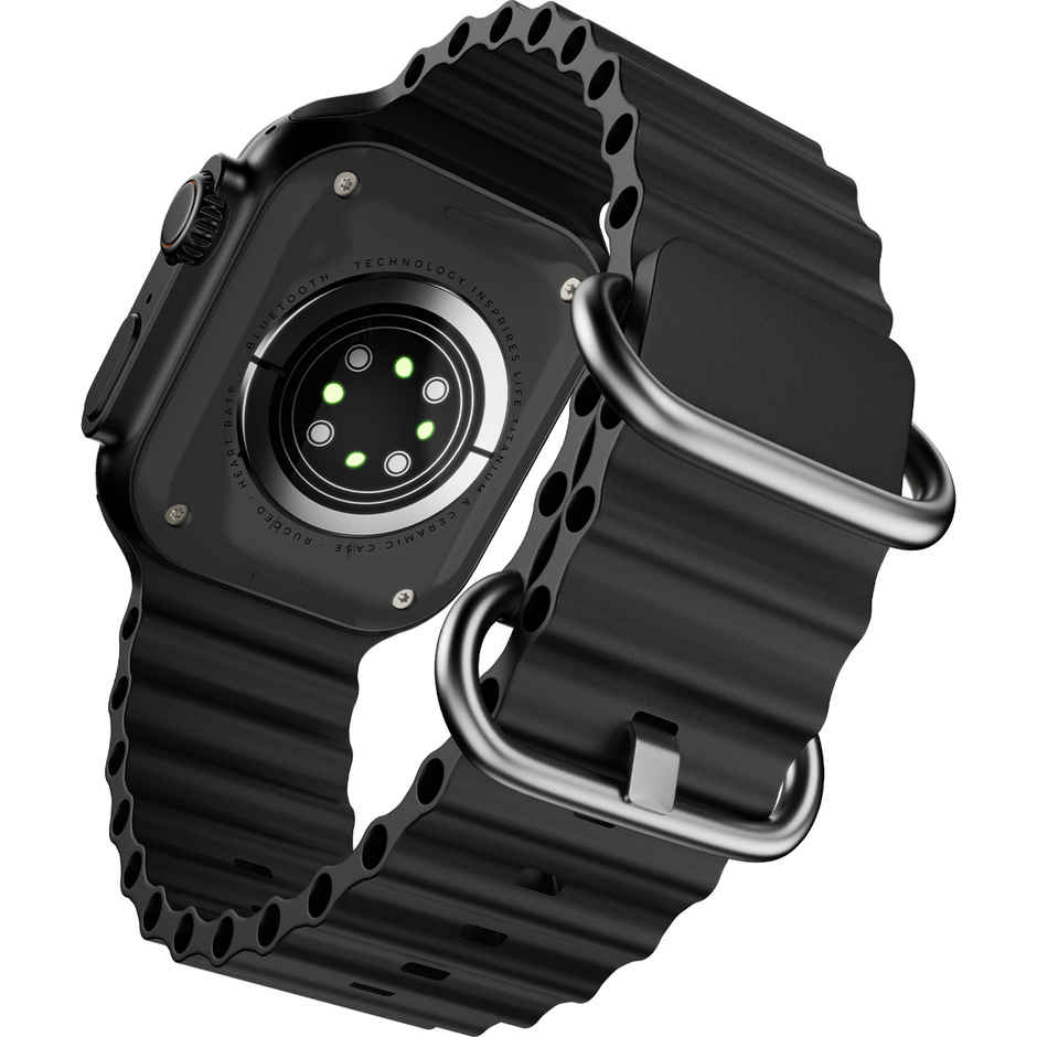 Fire-Boltt DAPPER | 2.1" AMOLED Display | BT Calling - Black