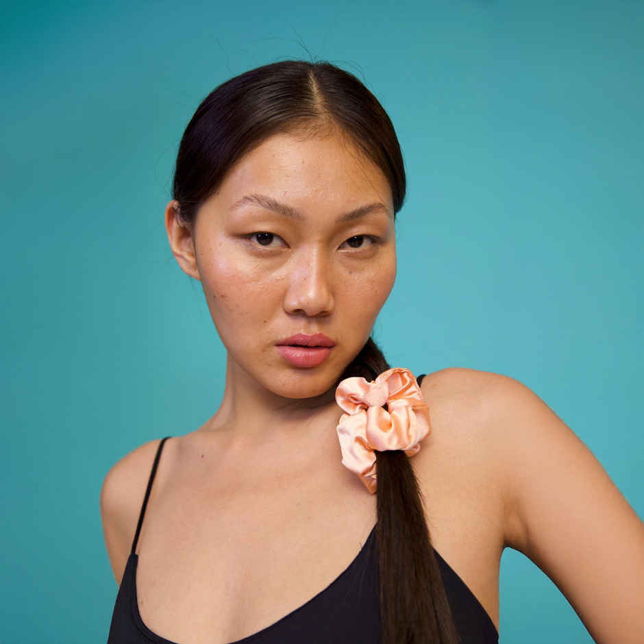 Moxie Beauty Satin Scrunchies | Set Of 2