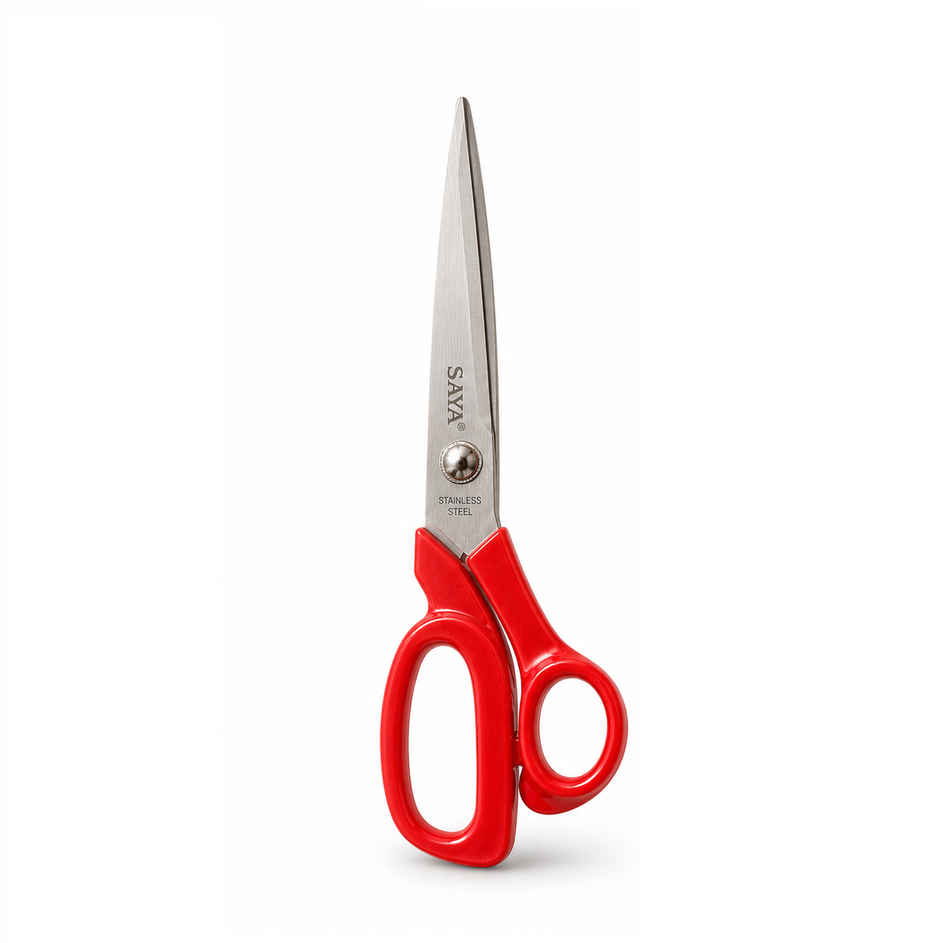 Saya Safe Scissors | 8.5 inch Multipurpose Cutting Shears with Safety Cover for Home & Office